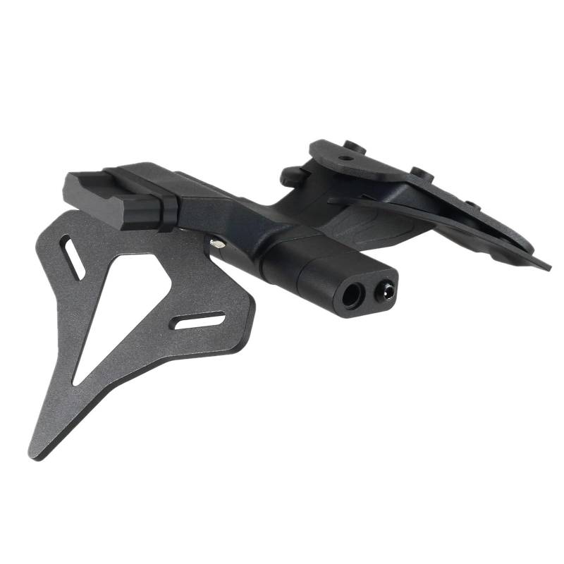 XDETGOK Kennzeichenhalter Kompatibel Mit Aprilia Für RS660/TUONO660 2021 2022 2023 2024 Für RS457 2024 Motorrad-Kennzeichenhalter Rücklichthalterung Für Eliminator von XDETGOK