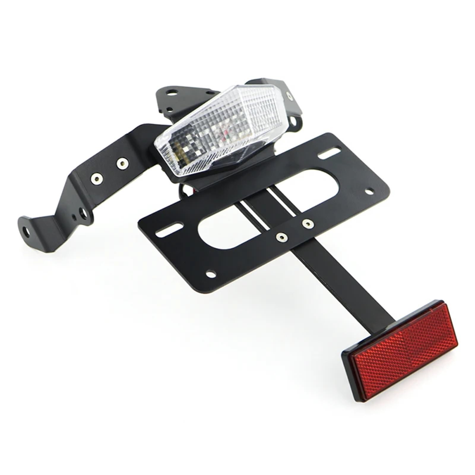 XDETGOK Kennzeichenhalter Kompatibel Mit Für Vulcan Für S Für ABS 2015-2024 Für Cafe Für ABS 2016-2024 Für Cafe 2018-2024 Tail Tidy Mudguard Eliminator Kit(Clear) von XDETGOK