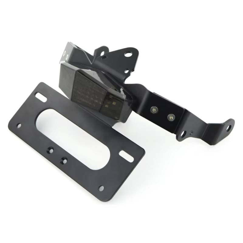 XDETGOK Kennzeichenhalter Kompatibel Mit Für Vulcan S ABS 2015-2024 Für Vulcan Cafe 2018-2024 Hinten Für Eliminator Kit Kennzeichenhalter Halterung(Black) von XDETGOK