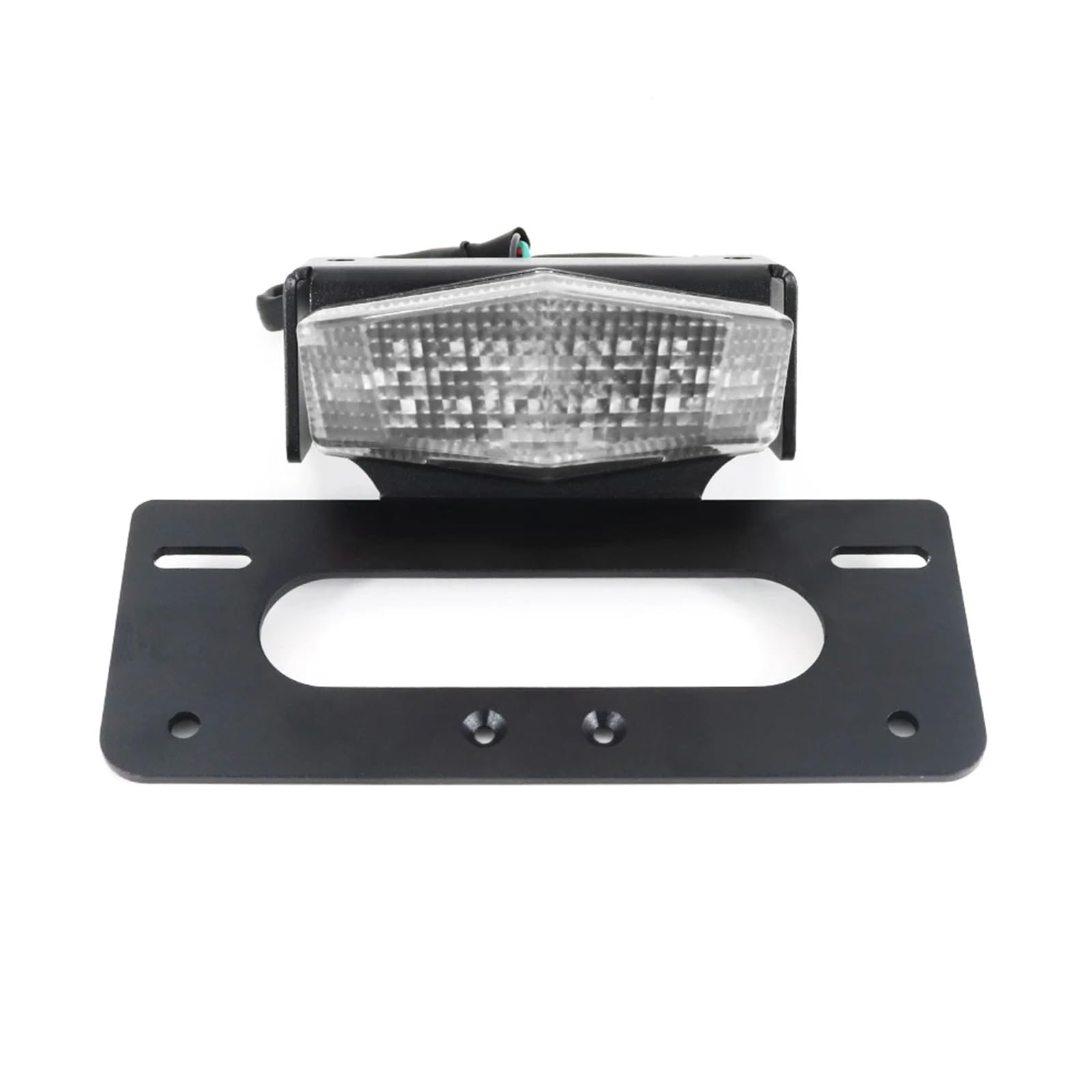 XDETGOK Kennzeichenhalter Kompatibel Mit Suzuki Für DRZ400 Für DR-Z400S Für DRZ400SM 2005-2024 Für DRZ400E 2008-2024 Kennzeichenhalterung Heckkotflügel-Eliminator(Cl Without Reflector) von XDETGOK