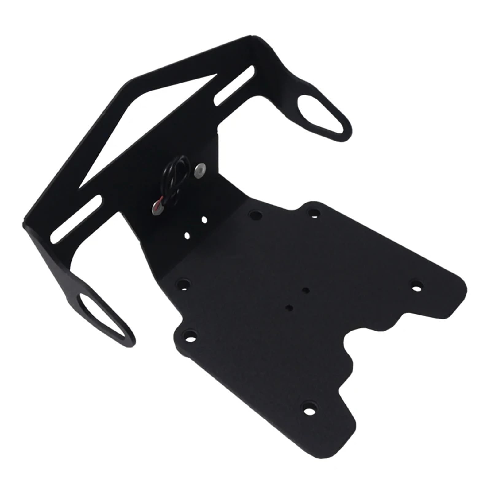 XDETGOK Kennzeichenhalter Kompatibel Mit TX690Z Für XTZ690 Für Tenere Für 700 Für Rallye 2019-2021 2022 Roller Hintere Kennzeichenhalterung Mit Leichtem Kotflügel(No Signal) von XDETGOK