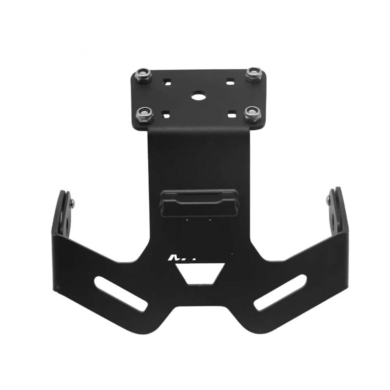 XDETGOK Kennzeichenhalter Kompatibel Mit Yamaha Für MT15 2018 2019 2020 2021 2022 2023 2024 Motorradzubehör Hinterer Kennzeichenhalter Montagerahmen(Black 1) von XDETGOK