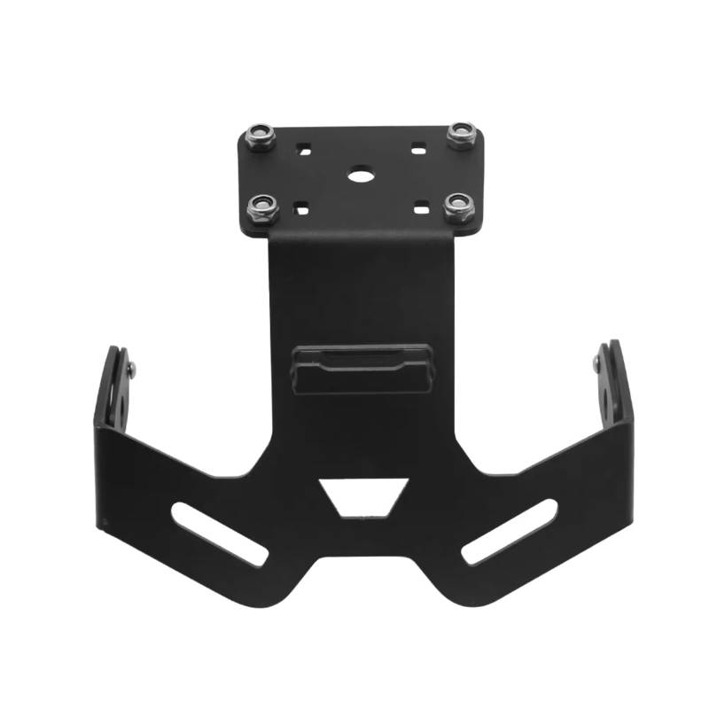XDETGOK Kennzeichenhalter Kompatibel Mit Yamaha Für MT15 2018 2019 2020 2021 2022 2023 2024 Motorradzubehör Hinterer Kennzeichenhalter Montagerahmen(Black 2) von XDETGOK