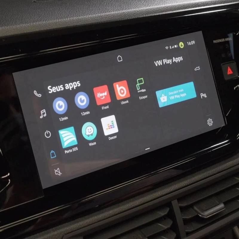 XDETGOK Kompatibel Mit VW Für Nivus 2021 10,1 Zoll Auto-GPS-Navigation LCD-Bildschirm Displayschutzfolie Aus Gehärtetem Glas Auto-Displayschutzfolien von XDETGOK