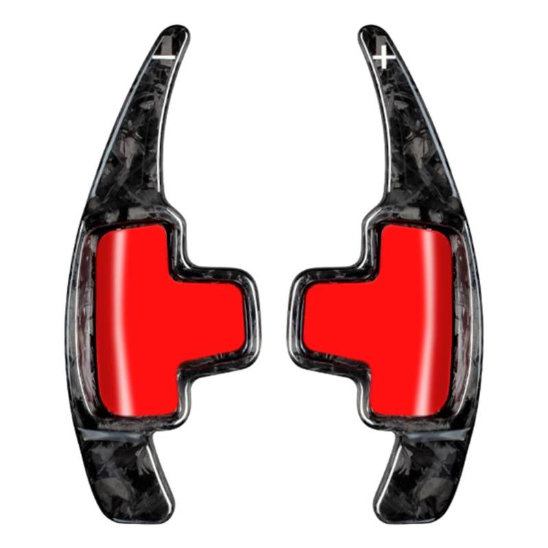 XDETGOK Lenkradpaddel Kompatibel Mit Benz Für C117 X156 2014 Für W212 2010 2011 2012 2013 2014 Geschmiedete Kohlefaser Auto-Styling Lenkrad-Schaltwippenverlängerung von XDETGOK