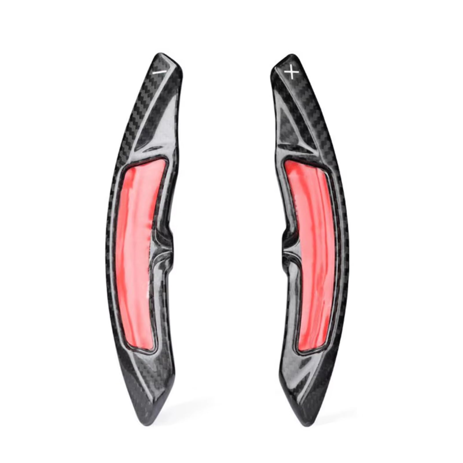 XDETGOK Lenkradpaddel Kompatibel Mit Porsche Für Cayenne 2015 2016 217 2018 Für 918 2015 2016 2017 Auto-Lenkrad-Schaltwippe Add On Extension Shifter Interior(Black) von XDETGOK