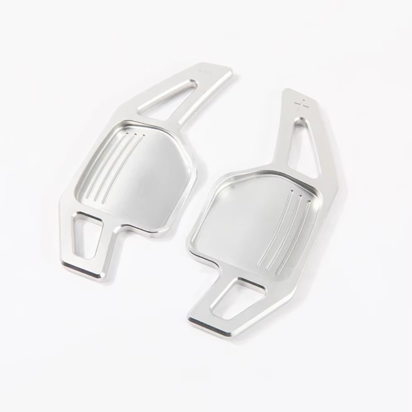 XDETGOK Lenkradpaddel Kompatibel Mit Seat Für Exeo Für ST Für 3R 2009 2010 2011 2012 2013 2014 Auto-Lenkrad-Controller Paddle Shifter Auto Universal Picks(Silver) von XDETGOK