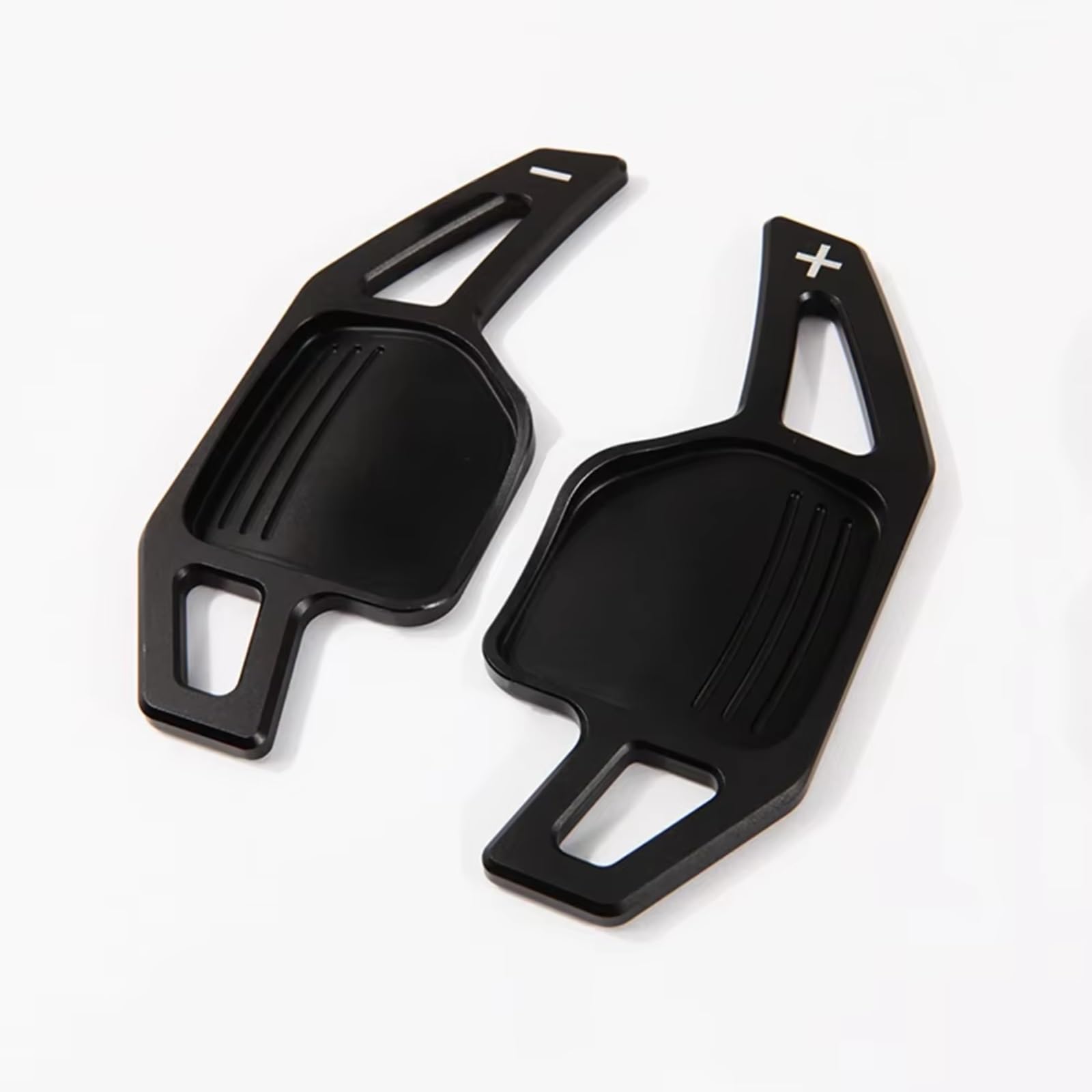 XDETGOK Lenkradpaddel Kompatibel Mit Seat Für Leon Für FR 1P 2006 2007 2008 Auto-Lenkrad-Controller Paddle Shifter Extension Shift Cover Auto Universal Picks(Black) von XDETGOK