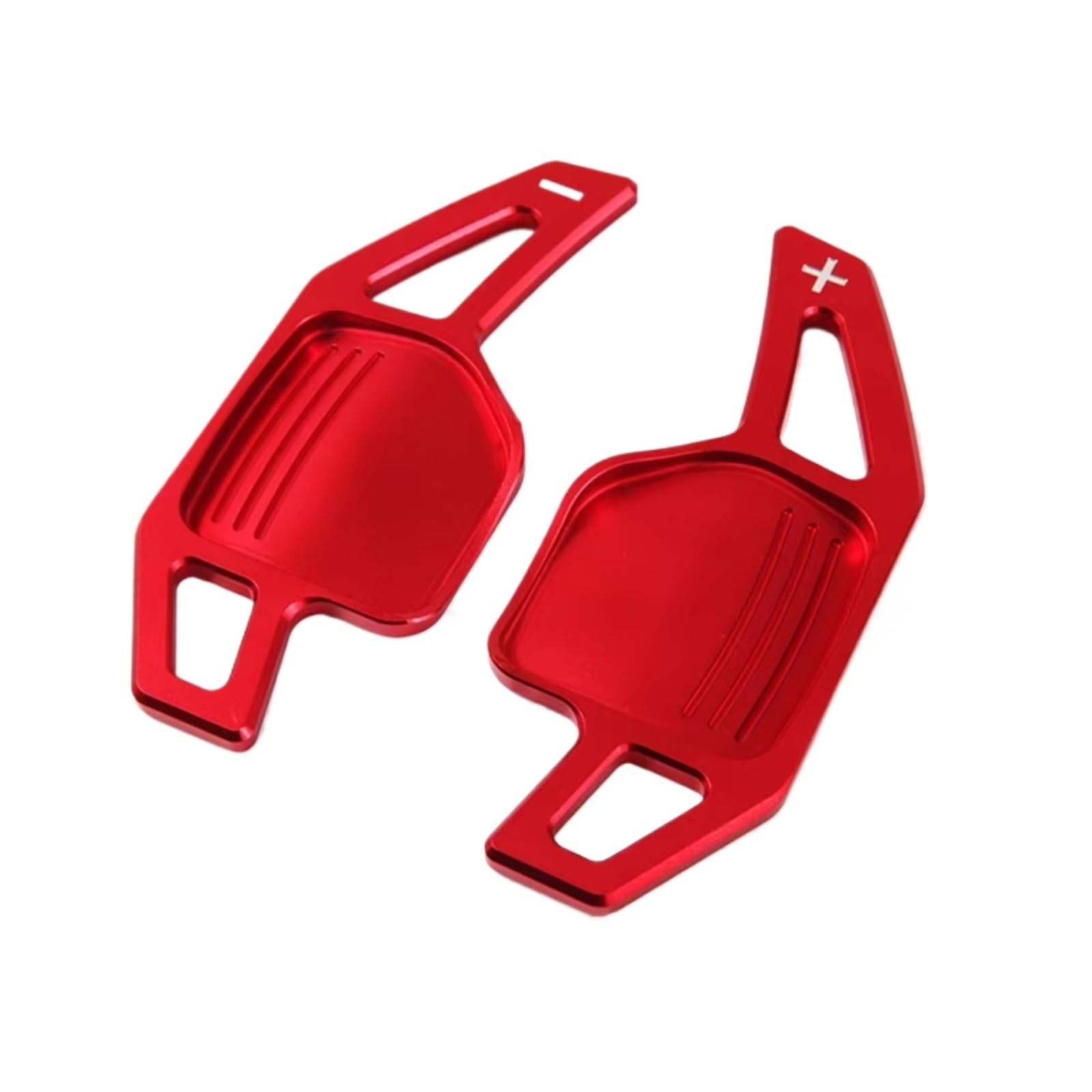 XDETGOK Lenkradpaddel Kompatibel Mit Seat Für Leon Für FR 1P 2006 2007 2008 Auto-Lenkrad-Controller Paddle Shifter Extension Shift Cover Auto Universal Picks(Red) von XDETGOK
