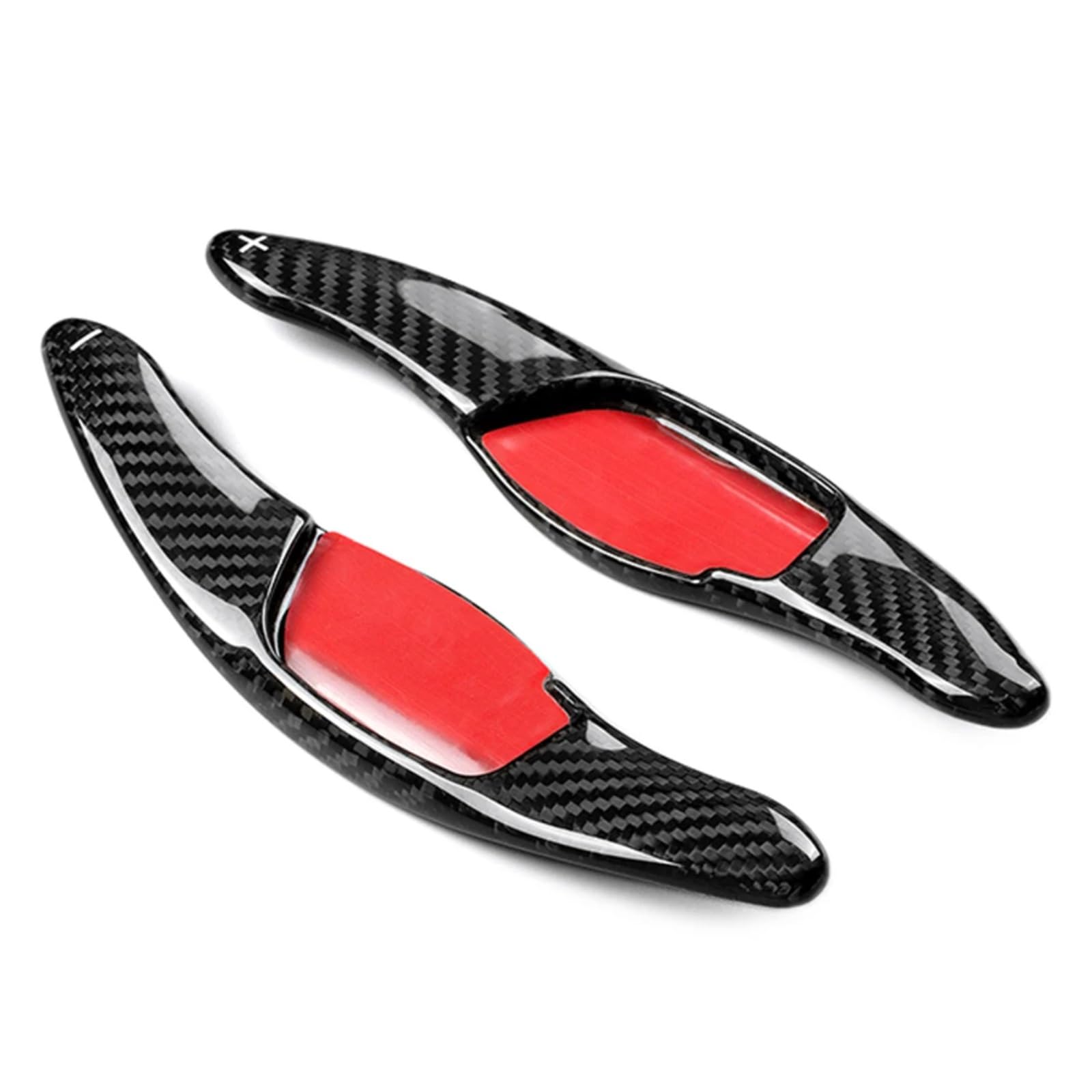 XDETGOK Lenkradpaddel Kompatibel Mit Toyota Für Rav4 2013–2017 Für Camry 2012–2017 Carbonfaser-Auto-Lenkrad-Schaltwippen-Verlängerungsteile Zubehör Für Zusammenbauen(Black) von XDETGOK