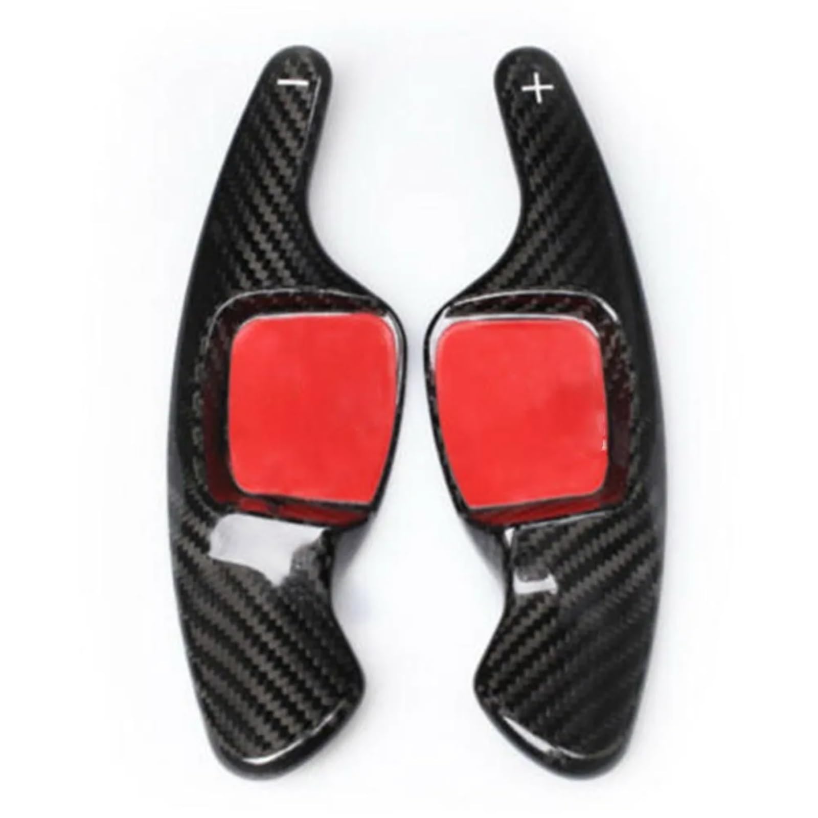 XDETGOK Lenkradpaddel Kompatibel Mit VW Für Passat B8 GT 2015 2016 2017 2018 2019 Upgrade Der Lenkrad-Schaltwippenverlängerung Aus Echtem Carbon(Black) von XDETGOK