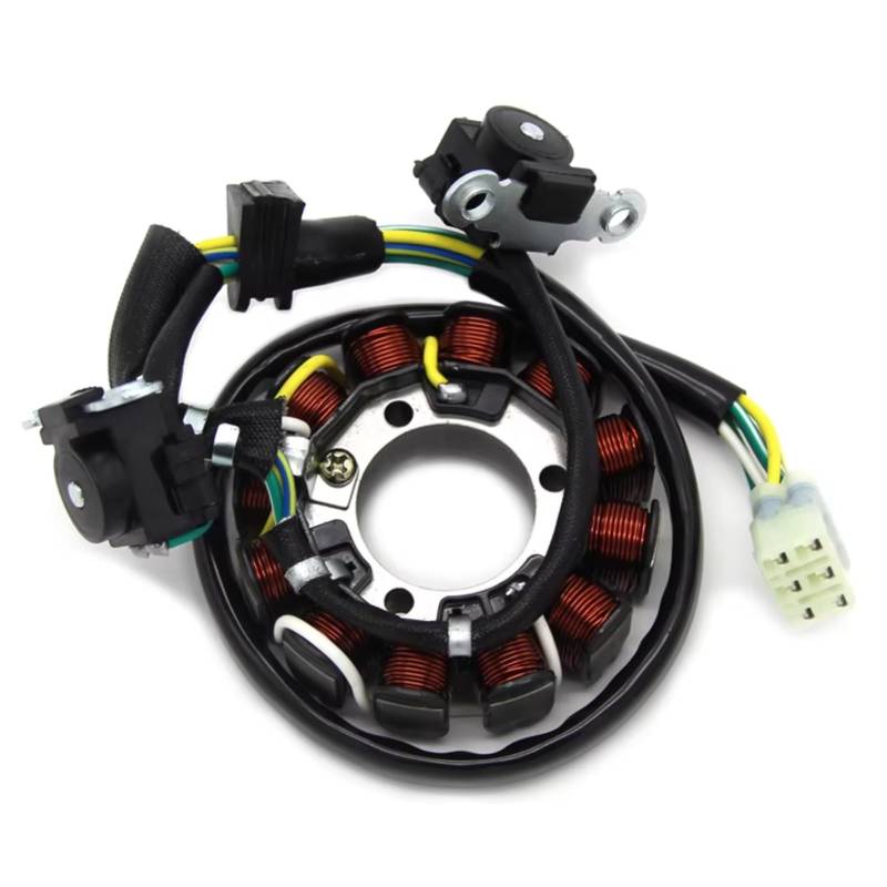 XDETGOK Motorrad Statorspule Für CRF250 Für CRF250R Für CRF450 Für CRF450R 2010 2011 2012 31120-MEN-A42 Motorrad Magneto Generator Stator Spule Zubehör von XDETGOK