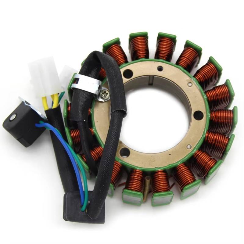 XDETGOK Motorrad Statorspule Kompatibel Mit Suzuki Für VL1500 Für Intruder LC 1998–2004 32101–10F01 Motorrad Magneto Motor Stator Generator Spule Zündung Stator Spule von XDETGOK