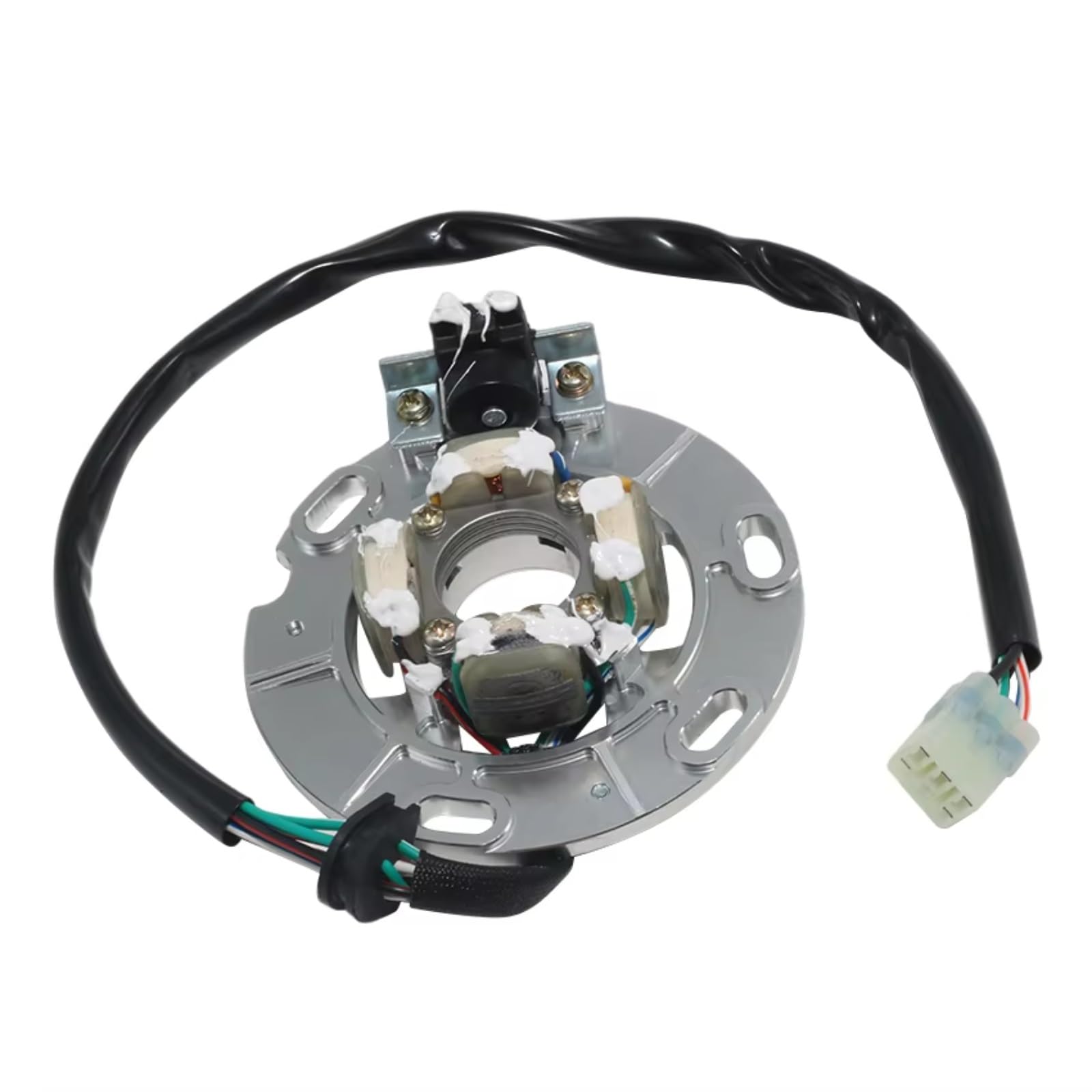 XDETGOK Motorrad Statorspule Kompatibel Mit Yamaha Für YZ125 Für YZ125H1 1996 Motorradgenerator-Statorspule Motorrad-Magneto-Statorplatte Zündspule Zubehör XDETGOK Motorrad Statorspule Kompatibel Mit Yamaha Für YZ125 Für YZ125H1 1996 Motorradgenerator-Statorspule Motorrad-Magneto-Statorplatte Zündspule Zubehör von XDETGOK