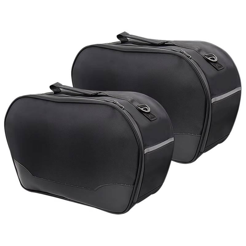 XDETGOK Satteltaschen Kompatibel Mit Goldwing Für GL1800 2012–2017 Motorrad Satteltaschen Innentasche Links Und Rechts Kofferraumtasche Reisetasche Universal von XDETGOK