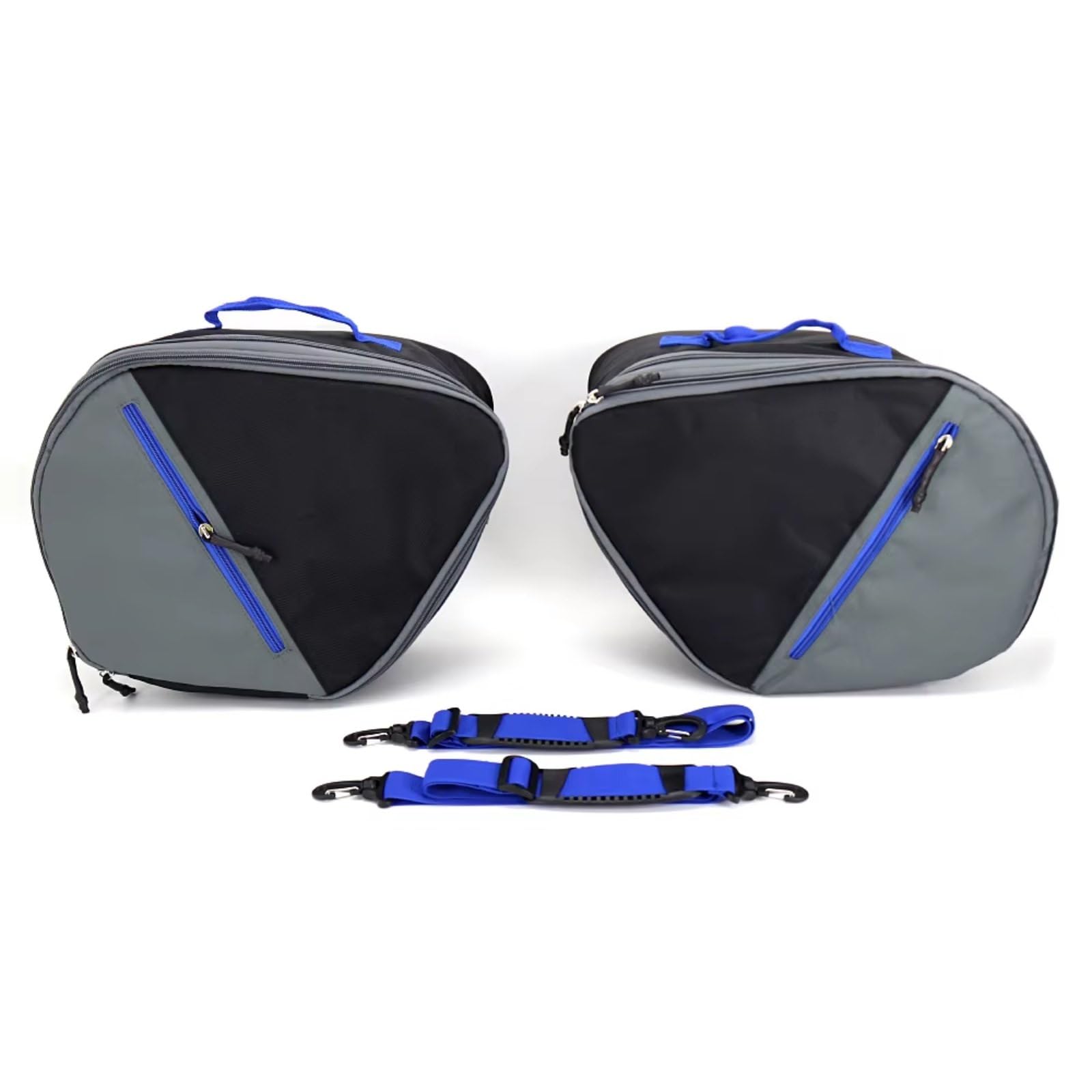 XDETGOK Satteltaschen Kompatibel Mit Yamaha Für Tracer 9/900 GT Motorrad Satteltaschen Innentasche Gepäckaufbewahrung Seitenbox Taschen Aufbewahrungstasche Werkzeugtasche Universal(Blue) von XDETGOK