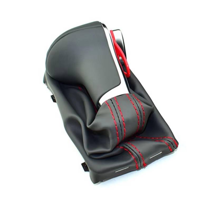 XDETGOK Schaltknäufe Kompatibel Mit A4 B8 2009 2010 2011 2012 2013 2014 2015 Für A3 8P 2004 Auto-Styling Auto-Schalthebel-Getriebekopf Mit Abdeckungsteilen Auto-Universalknopf von XDETGOK
