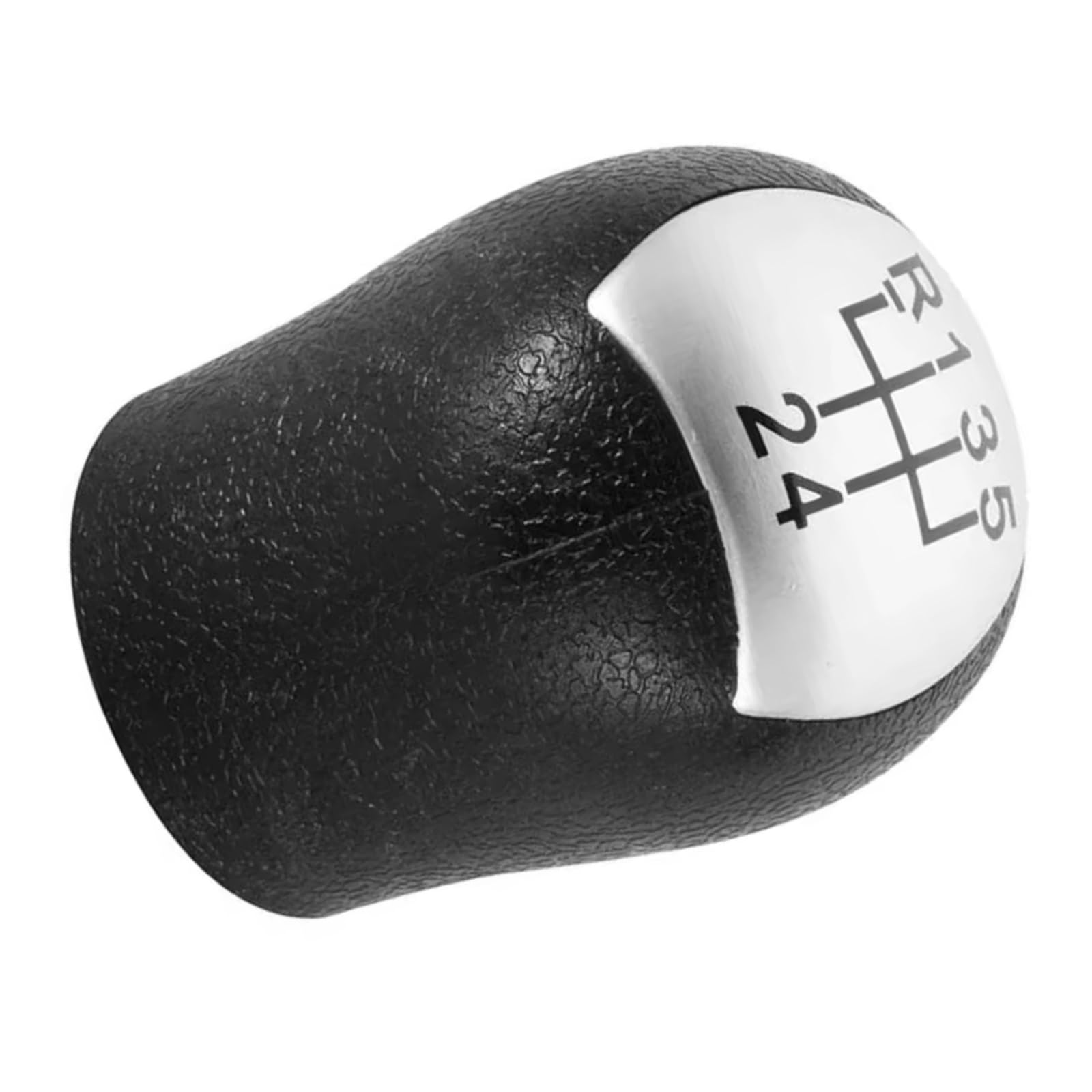 XDETGOK Schaltknäufe Kompatibel Mit Espace 1991-2002 Für Laguna I 1995-2001 Auto-Styling 5-Gang-Schaltknauf Schalthebel Handball Autozubehör(Silver) von XDETGOK