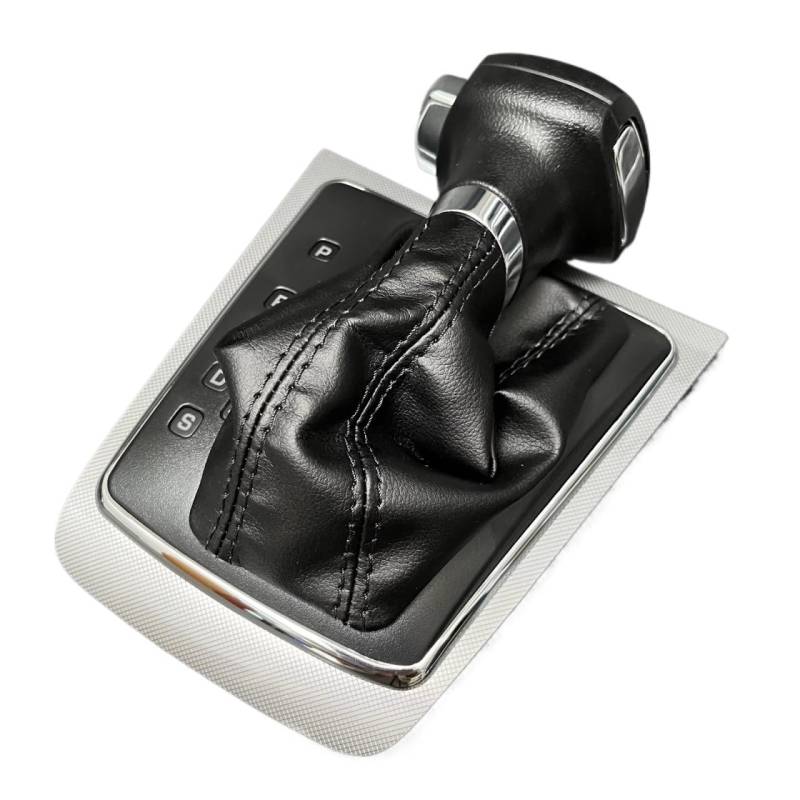 XDETGOK Schaltknäufe Kompatibel Mit Skoda Für Octavia 2007 2008 2009 2010 2011 2012 2013 Auto-Styling Automatischer Schaltknauf-Schaltadapter Auto-Universalknopf von XDETGOK