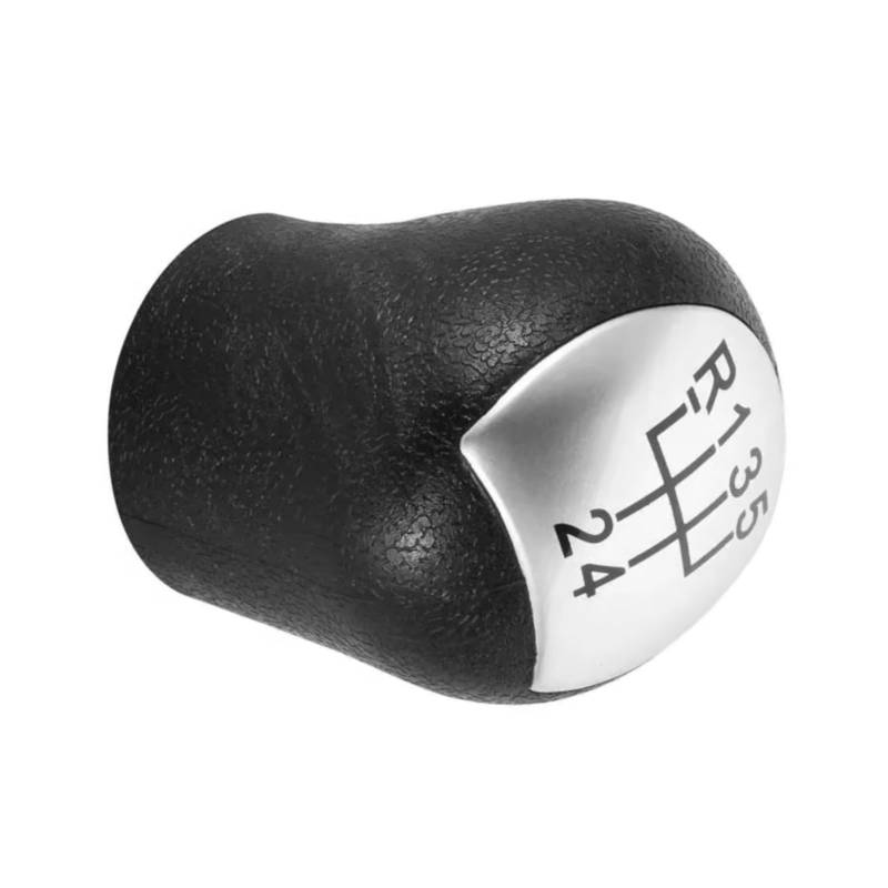 XDETGOK Schaltknäufe Kompatibel Mit Twingo 1993–2007 Für Twingo I 2004–2007 Auto-Schaltknauf Schalthebel Stiftkopf Schalthebeladapter Teile Zubehör(Silver) von XDETGOK