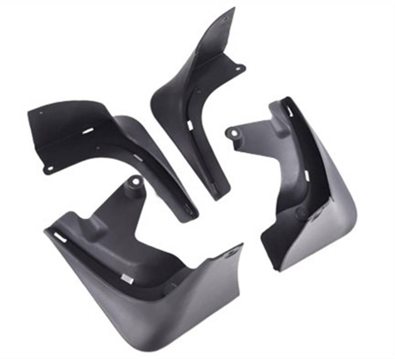 XDETGOK Schmutzfänger Kompatibel Mit Tesla Für Modell 3 Auto-Schmutzfänger, Spritzschutz, Kotflügel Vorn Und Hinten, Styling-Schmutzfänger, Zubehör, 4 Stück(Black 1) von XDETGOK