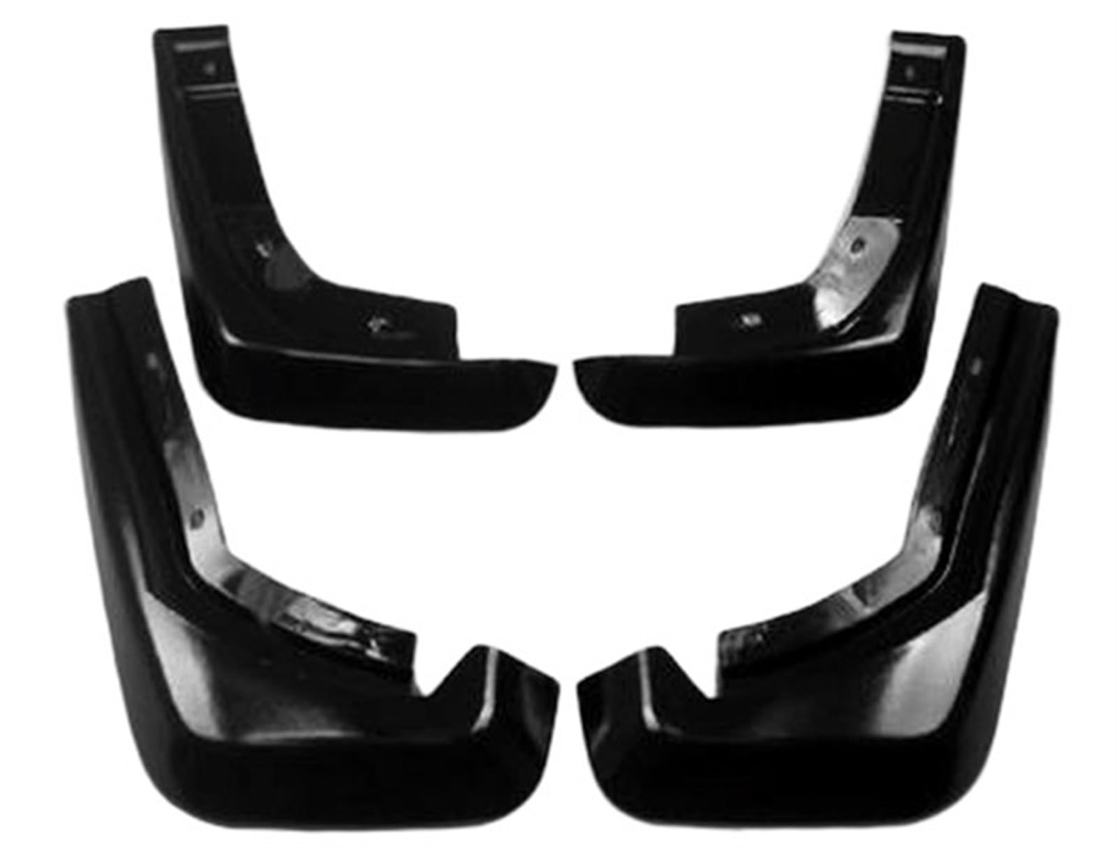 XDETGOK Schmutzfänger Kompatibel Mit Volvo Für S60 Auto Vorne Hinten Spritzschutz Kotflügel Schmutzfänger Zubehör 4 Stück(Black) von XDETGOK