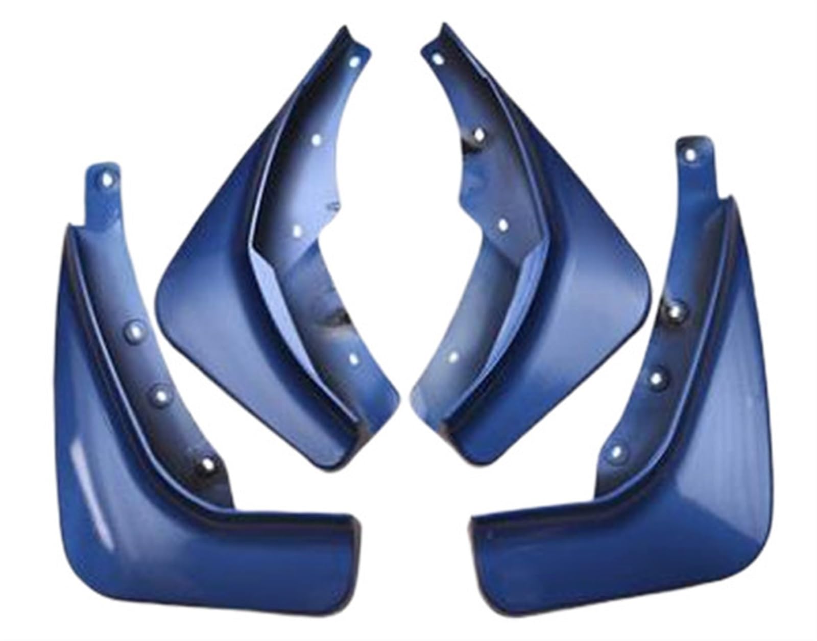 XDETGOK Schmutzfänger Kompatibel Mit Volvo Für XC60 2018 2019 2020 Auto Vorne Hinten Spritzschutz Kotflügel Schmutzfänger Zubehör 4 Stück(Blue) von XDETGOK