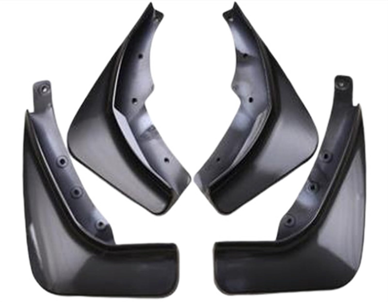 XDETGOK Schmutzfänger Kompatibel Mit Volvo Für XC60 2018 2019 2020 Auto Vorne Hinten Spritzschutz Kotflügel Schmutzfänger Zubehör 4 Stück(Gray) von XDETGOK