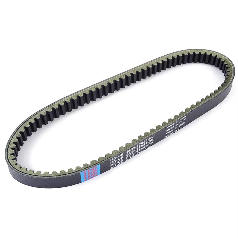 XDETGOK Verteilerkupplungsriemen Kompatibel Mit Yamaha Für YP250 Für Majesty 250 1995 1996 1997 1998 1999 2000 2001 2002 2003 2004 2005 2006 5CG-17641-00 Motorrad Für Antriebsriemen von XDETGOK