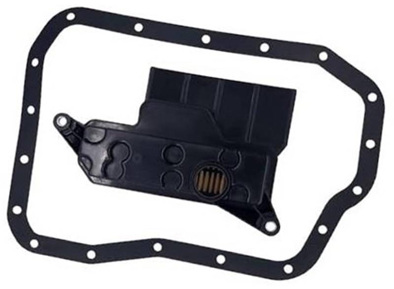 Dichtungssatz für Automatikgetriebewanne, XEBRAD Automatikgetriebefilter-Ölwannen-Dichtungssatz 35330-33050 35330-48020 Getriebefilter-Dichtungskühler(BLACK 35330-48020) von XEBRAD