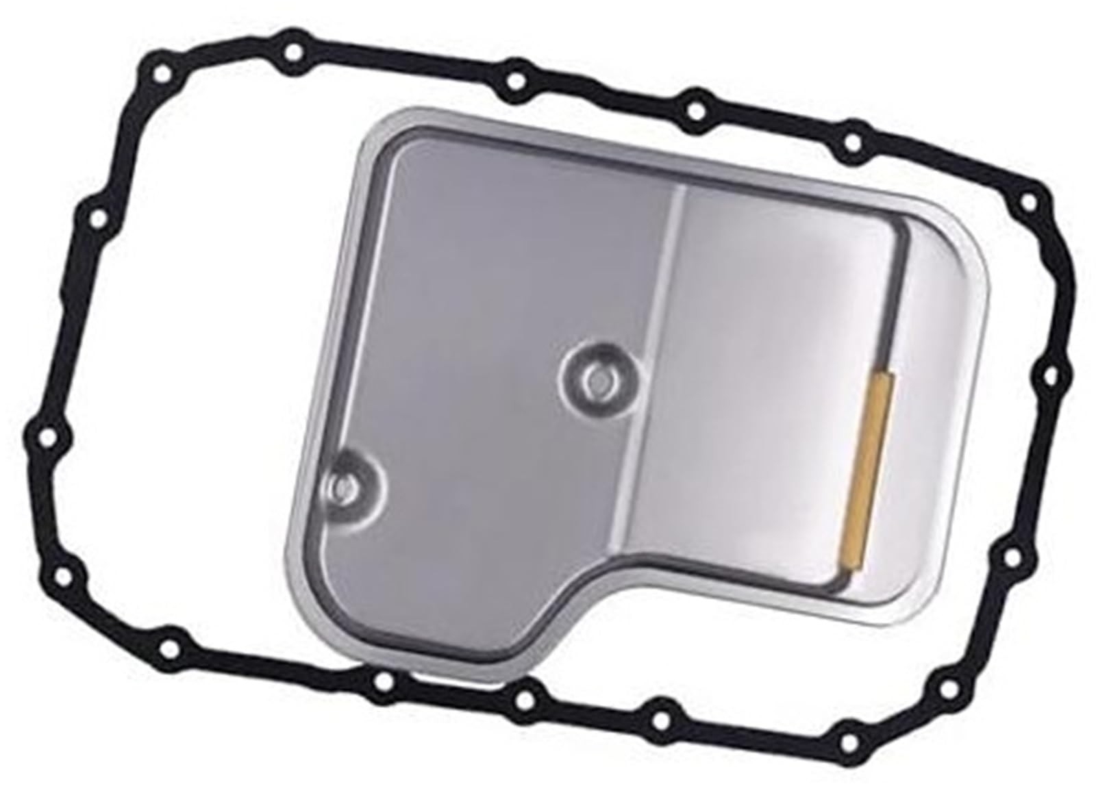 Dichtungssatz für Automatikgetriebewanne, XEBRAD Getriebefilter-Ölwannen-Dichtungssatz 24117593565 24117581604(BLACK 24117593565) von XEBRAD