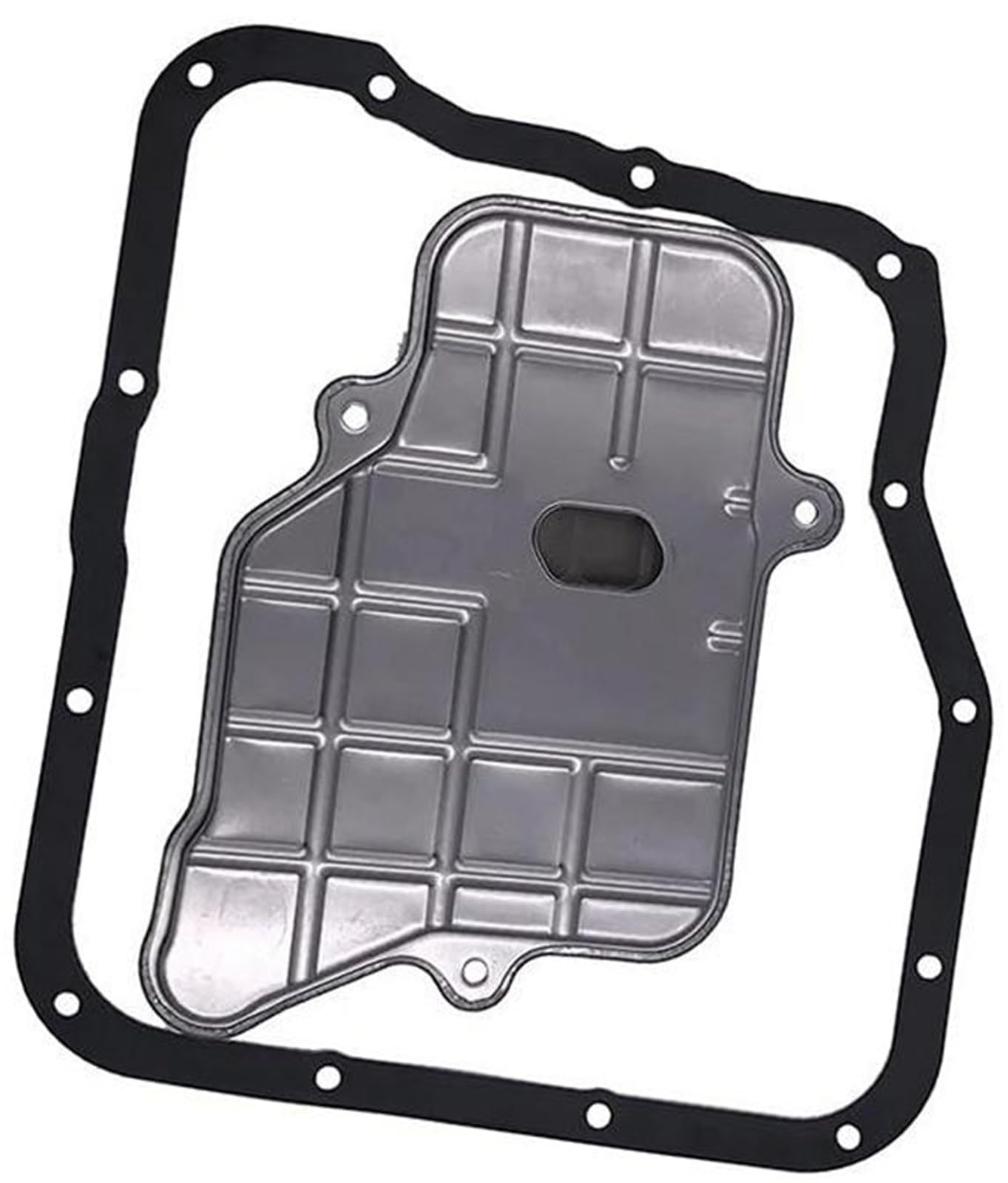 Dichtungssatz für Automatikgetriebewanne, XEBRAD Getriebefilter-Ölwannen-Dichtungssatz 31728AA120 31728AA121 Getriebefilter-Ölwannen-Dichtungssatz(BLACK 31728-AA121) von XEBRAD