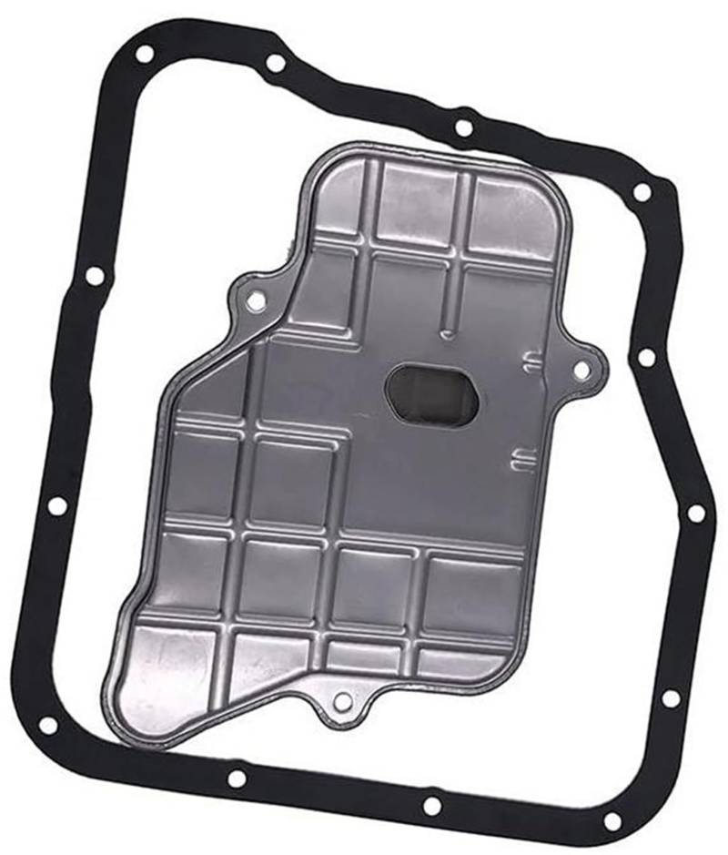 Dichtungssatz für Automatikgetriebewanne, XEBRAD Getriebefilter-Ölwannen-Dichtungssatz 31728AA120 31728AA121 Getriebefilter-Ölwannen-Dichtungssatz(BLACK 31728-AA121) von XEBRAD