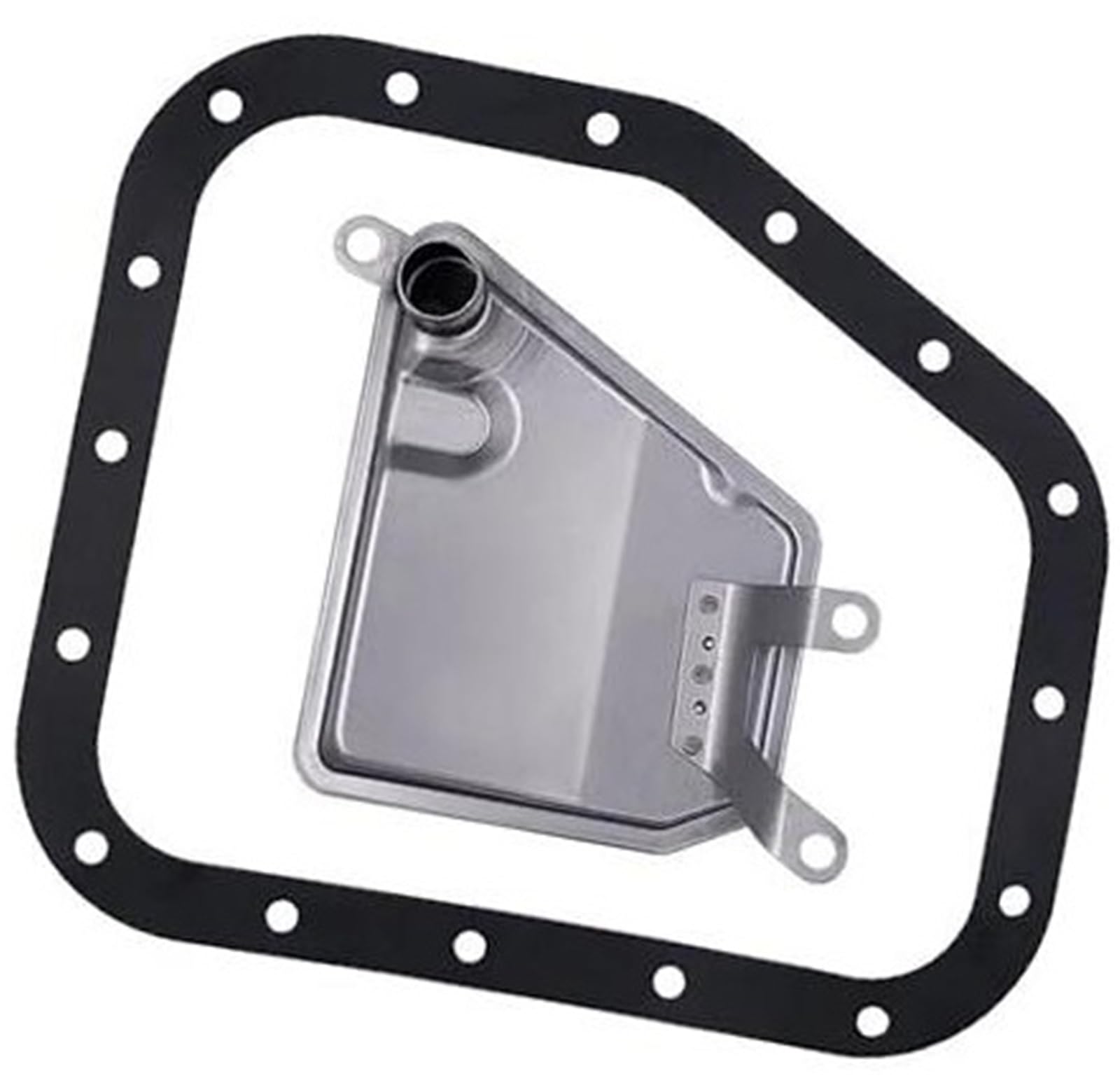 Dichtungssatz für Automatikgetriebewanne, XEBRAD Getriebefilter-Ölwannen-Dichtungssatz 35303-87205 35303-87206 35303-87200(BLACK 3530387200) von XEBRAD