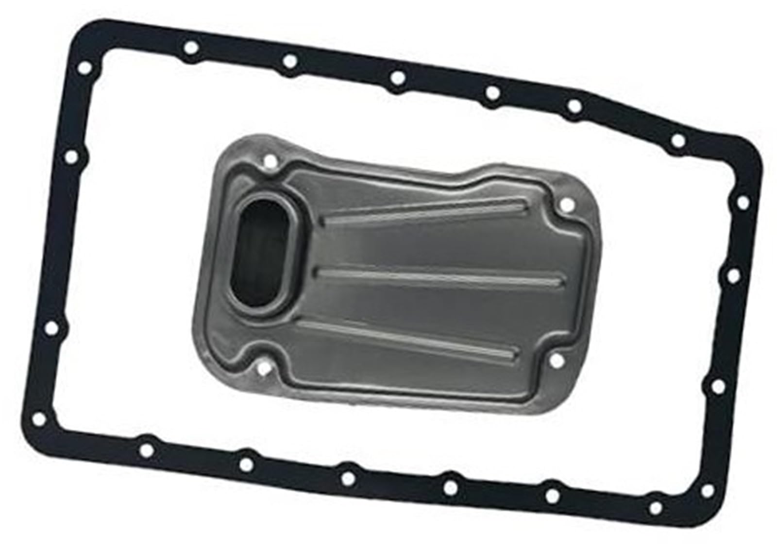 Dichtungssatz für Automatikgetriebewanne, XEBRAD Getriebefilter-Ölwannen-Dichtungssatz 35330-30080 35330-60050 Getriebefilter-Ölwannen-Dichtungssatz(BLACK 35330-30080) von XEBRAD