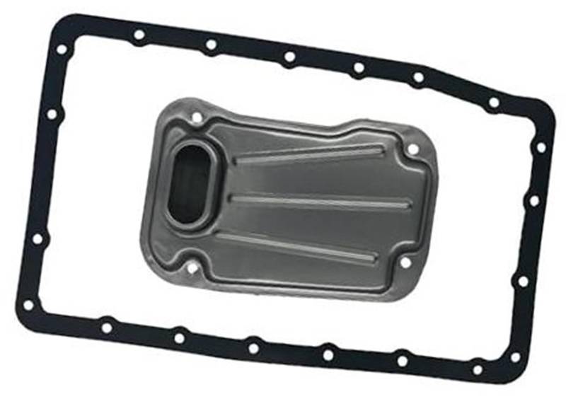 Dichtungssatz für Automatikgetriebewanne, XEBRAD Getriebefilter-Ölwannen-Dichtungssatz 35330-30080 35330-60050 Getriebefilter-Ölwannen-Dichtungssatz(BLACK 35330-30080) von XEBRAD