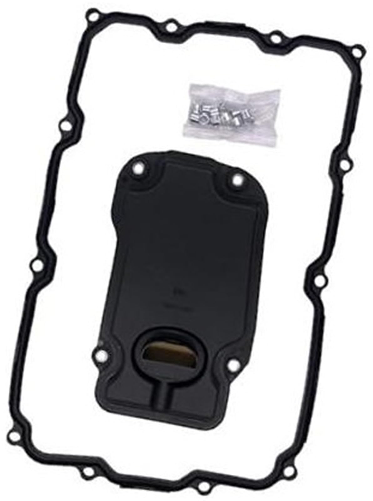 Dichtungssatz für Automatikgetriebewanne, XEBRAD Getriebefilter-Ölwannen-Dichtungssatz 35330-60060 35330-60070 35330-0C020(BLACK 35330-0C020) von XEBRAD