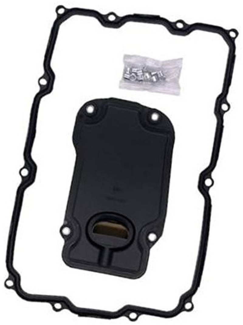 Dichtungssatz für Automatikgetriebewanne, XEBRAD Getriebefilter-Ölwannen-Dichtungssatz 35330-60060 35330-60070 35330-0C020(BLACK 35330-0C020) von XEBRAD