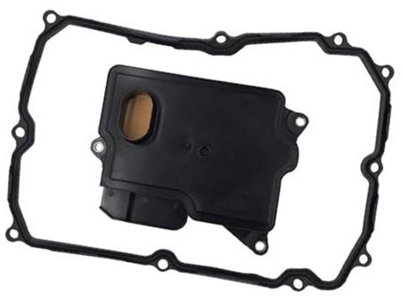 Dichtungssatz für Automatikgetriebewanne, XEBRAD Getriebefilter-Ölwannen-Dichtungssatz 35330-71010 35330-71010S1 35168-71010 35168-71010S1(BLACK 35168-71010S1) von XEBRAD