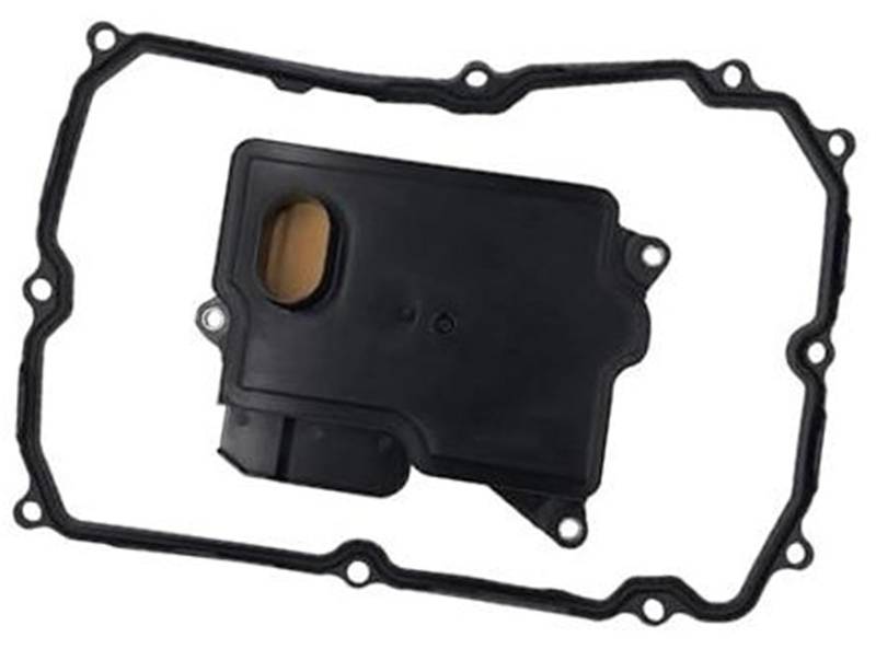 Dichtungssatz für Automatikgetriebewanne, XEBRAD Getriebefilter-Ölwannen-Dichtungssatz 35330-71010 35330-71010S1 35168-71010 35168-71010S1(BLACK 35330-71010) von XEBRAD