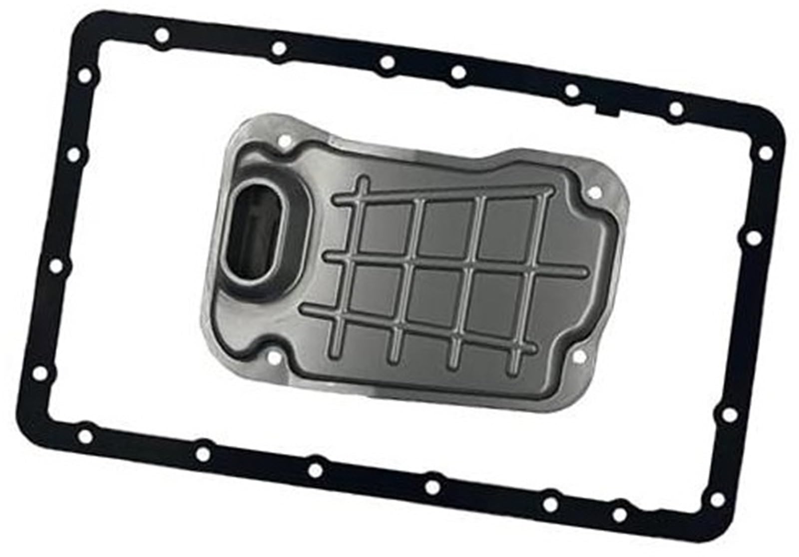 Dichtungssatz für Automatikgetriebewanne, XEBRAD Getriebefilter-Ölwannen-Dichtungssatz 3533022040 Getriebefilter-Ölwannen-Dichtungssatz(BLACK 35330-22040) von XEBRAD