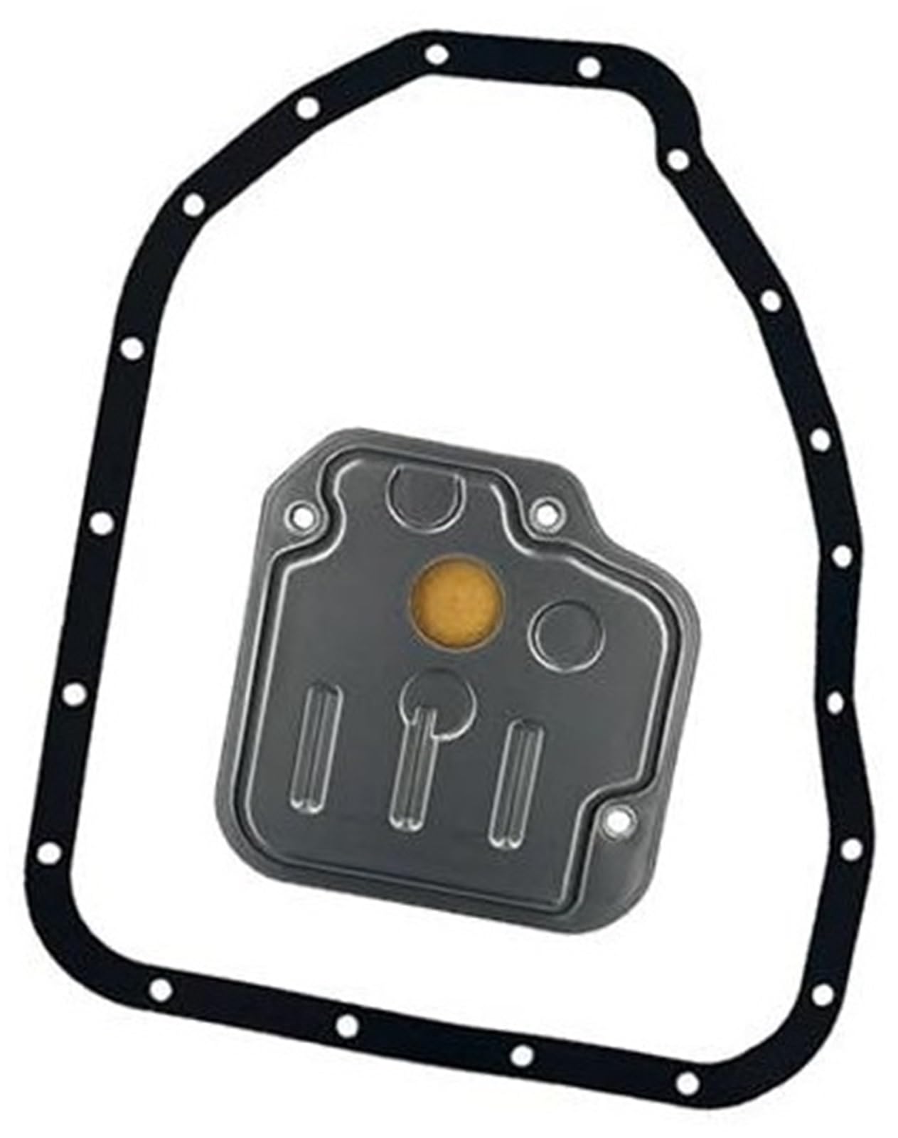 Dichtungssatz für Automatikgetriebewanne, XEBRAD Getriebefilter-Ölwannen-Dichtungssatz 4632123000 4632123001 Getriebefilter-Ölwannen-Dichtungssatz(BLACK 4632123001) von XEBRAD