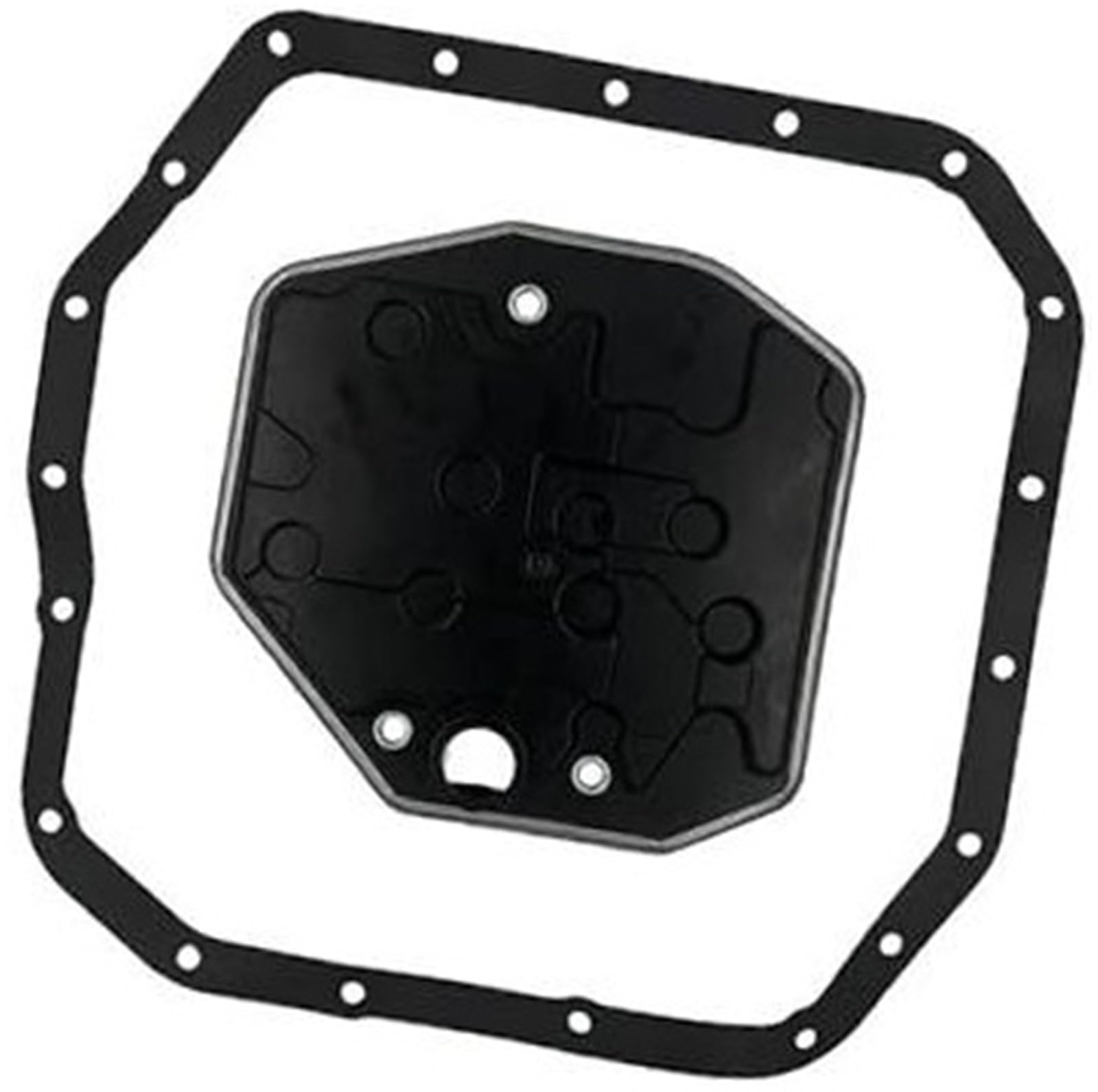 Dichtungssatz für Automatikgetriebewanne, XEBRAD Ölwannen-Dichtungssatz for Automatikgetriebefilter 35168-20010 35330-0W040 Ölwannen-Dichtungssatz for Getriebefilter(BLACK 35330-0W040) von XEBRAD