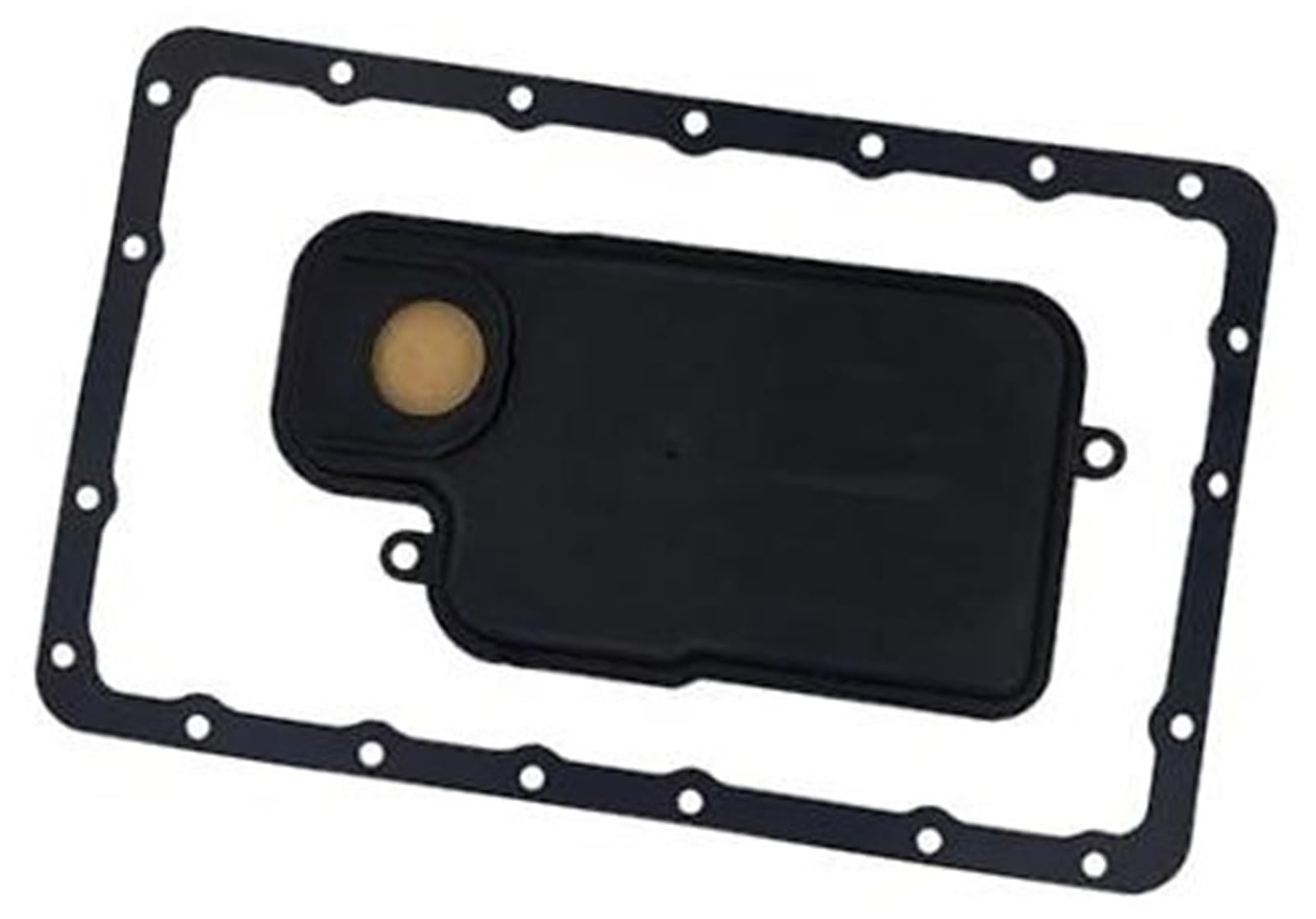 Dichtungssatz für Automatikgetriebewanne, XEBRAD Ölwannen-Dichtungssatz for Automatikgetriebefilter MD673110 MR528836 46321-22040 Ölwannen-Dichtungssatz for Getriebefilter(BLACK MR528836) von XEBRAD
