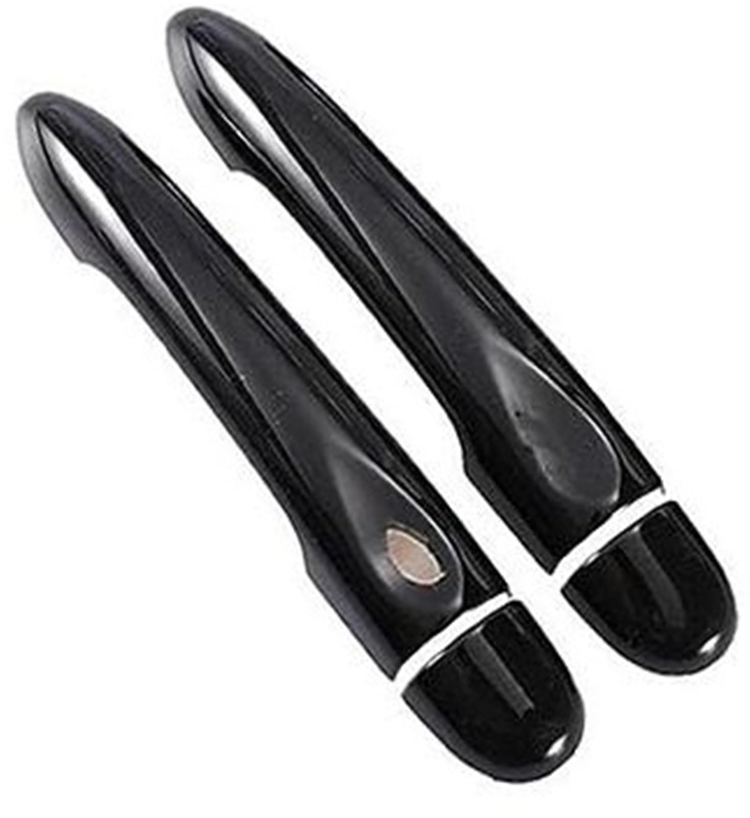 XEBRAD, for Renault, Clio IV Clio 4 Lutecia 2012–2019, glänzende Kohlefaser-Autotürgriffabdeckung 2013 2014 2015 Autotürgriffabdeckung(Black 0key 1 Button) von XEBRAD