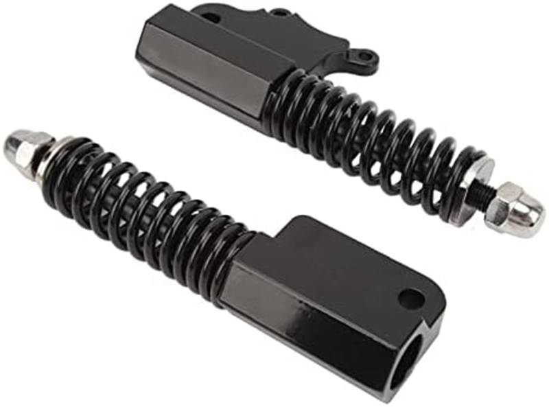 XEBRAD 2 STÜCKE Hydraulischer Stoßdämpfer vorne, sprühprozesssicher, for Elektroroller E-Scooter-Federungs-Upgrade von XEBRAD