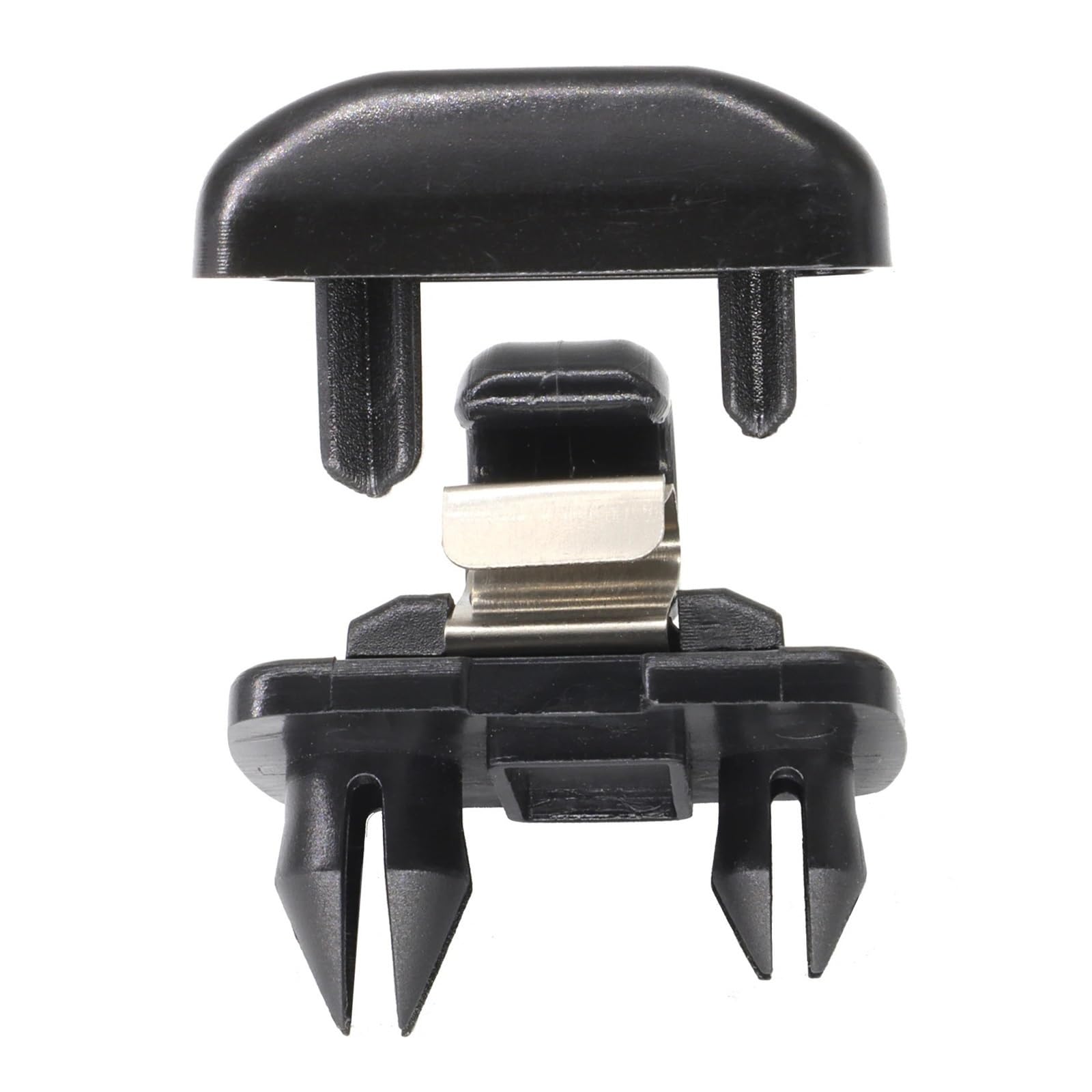 XEBRAD 2 x innere Sonnenblenden-Haken-Clips, Aufhänger, Schnallenhalterung, for, for A1, A3, A5, Q3, Q5, S4, S5, TT, RS3, OE-Nr. 8U0857562A Sonnenschutzclip für Fahrzeuge(Black) von XEBRAD