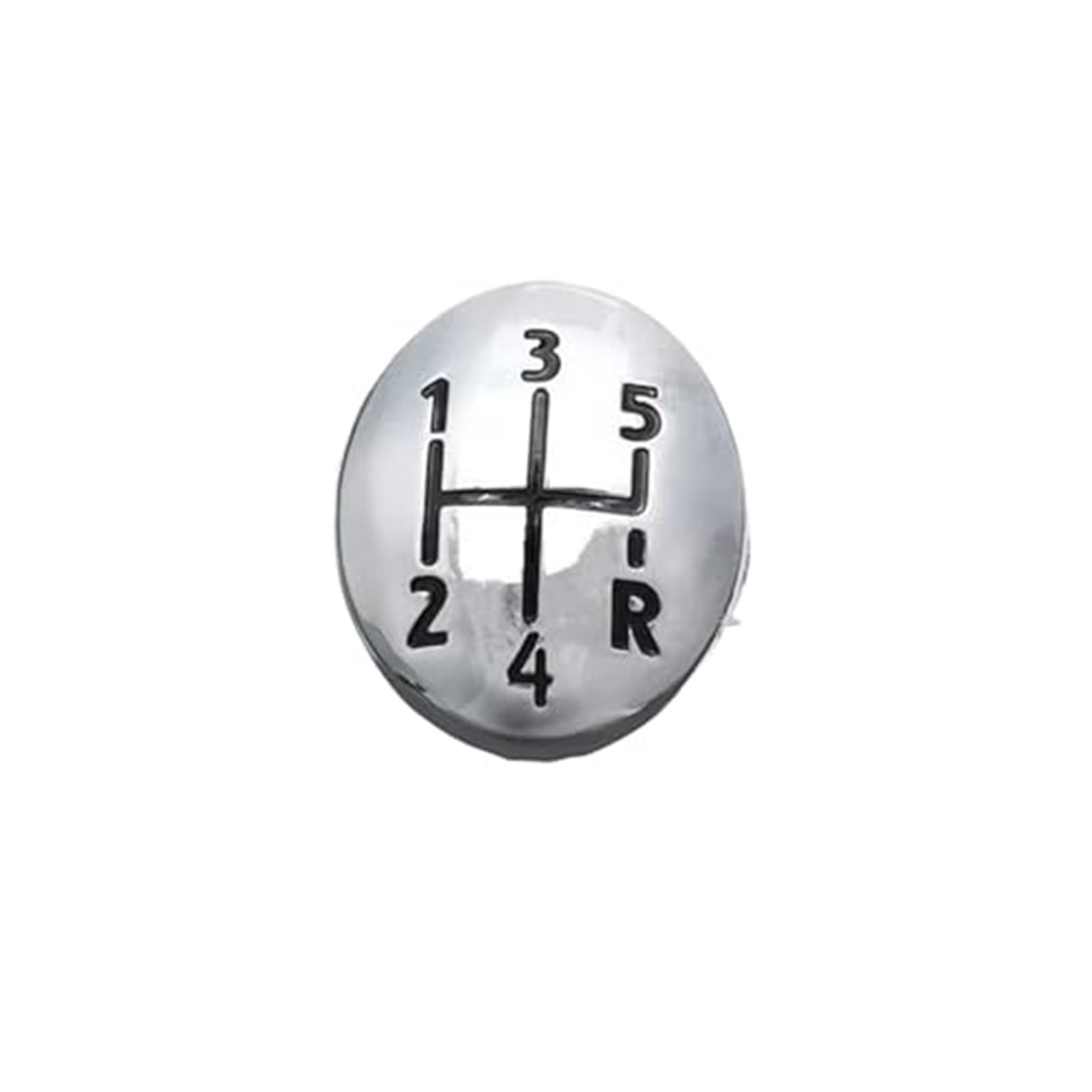 XEBRAD 5/6 Gang Auto Schaltknauf Kappenabdeckung, for Renault, Clio Twingo Scenic Megane II 1996-2011 Schaltknauf Schalthebelkopf Schaltsackabdeckung fürs Auto(Black 5 Speed) von XEBRAD