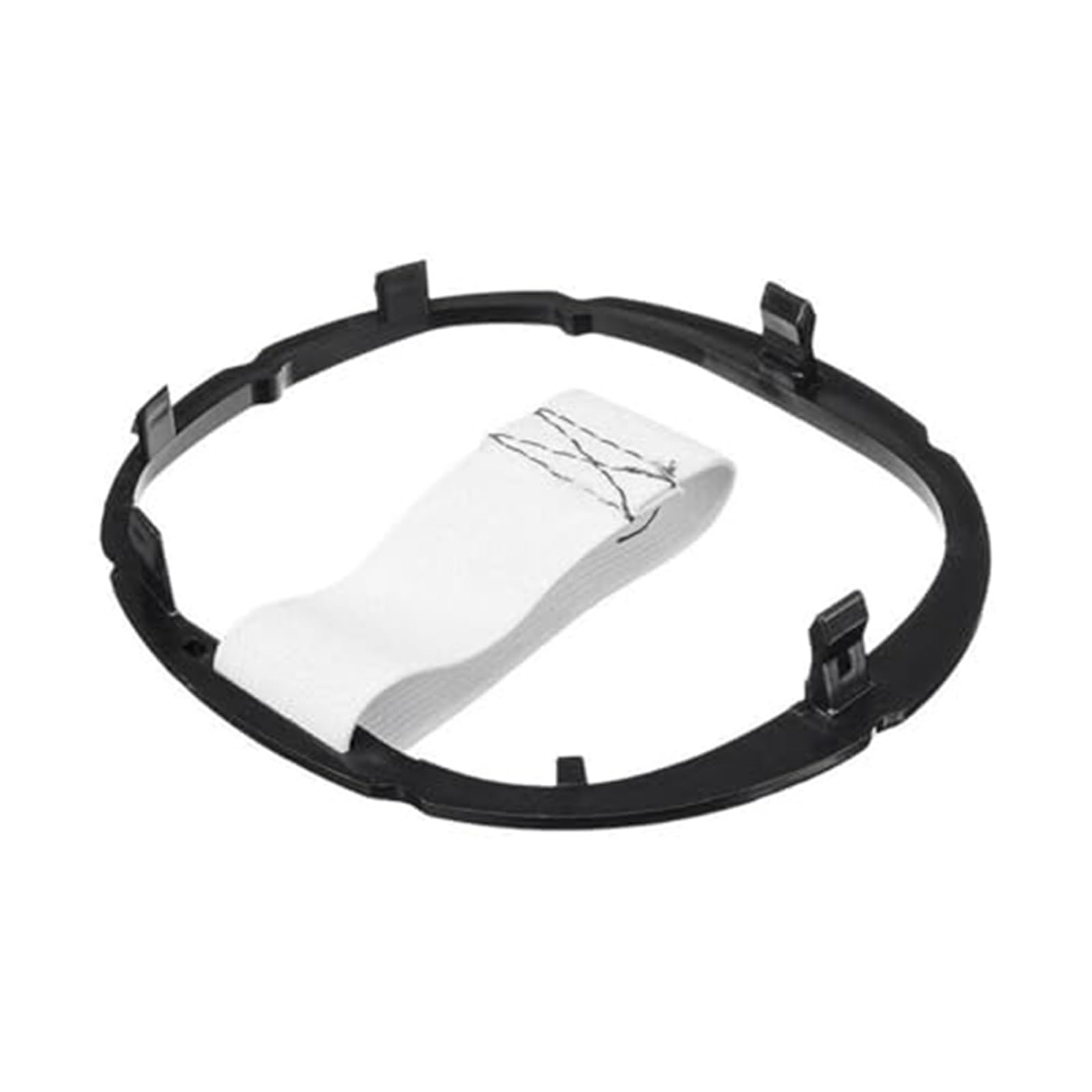 XEBRAD 5-Gang-Auto-Schaltknauf-Abdeckung, for FIAT, 500 500c 2007–2013, Panda 2003–2012, Hebel-Gamaschen-Staubschutz Schaltsackabdeckung fürs Auto(Black Retaining Ring) von XEBRAD