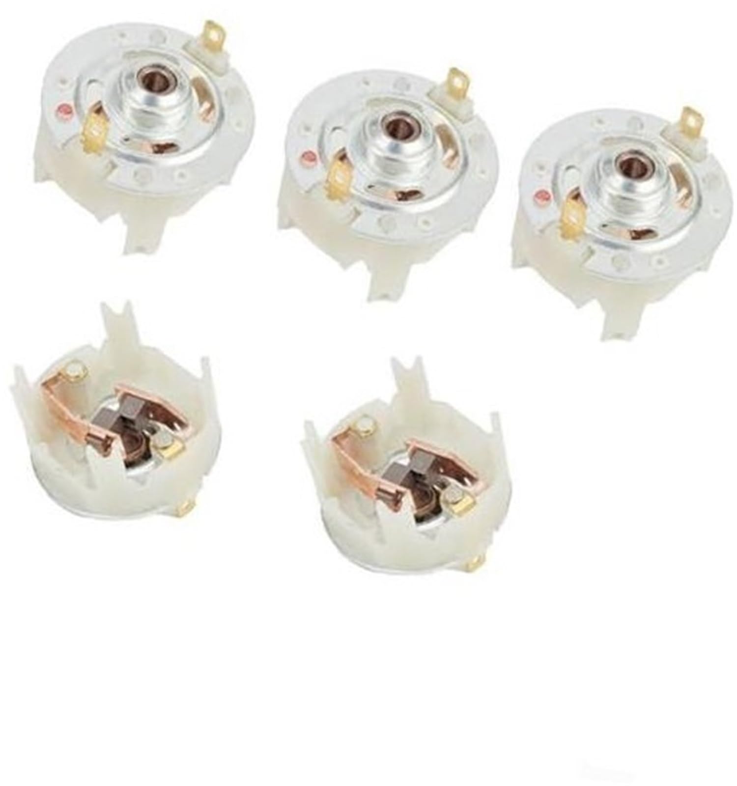XEBRAD 5-teiliger Kohlebürstenhalter, Austausch des Kohlebürstenhalters for elektrische Bohrmotoren, for RS775 RS750 RS755 -RS 775 750-Modelle Auto-Kohlebürstenhalter XEBRAD 5-teiliger Kohlebürstenhalter, Austausch des Kohlebürstenhalters for elektrische Bohrmotoren, for RS775 RS750 RS755 -RS 775 750-Modelle Auto-Kohlebürstenhalter von XEBRAD